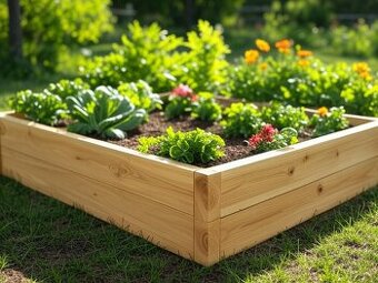 🌿 Masivní vyvýšené záhony – MODŘÍN - Sleva 25 % | Celá ČR - 1