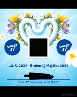 Vstupenka na Brněnský Majáles - sweet17 (Majáles Brno)
