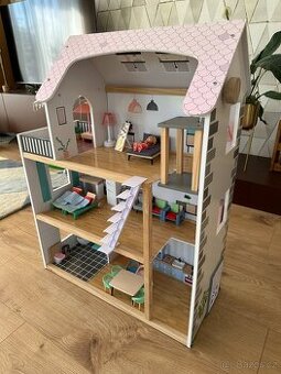 Dřevěný domeček pro panenky Lidl Playtive