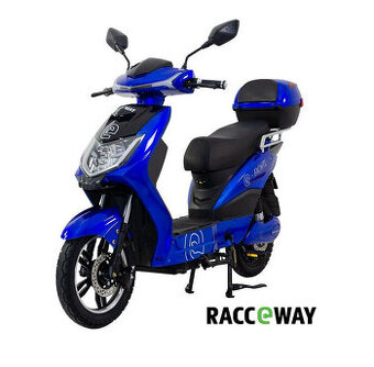 RACCEWAY E-FICHTL Elektrický motocykl 250W 12Ah 35km/h nový
