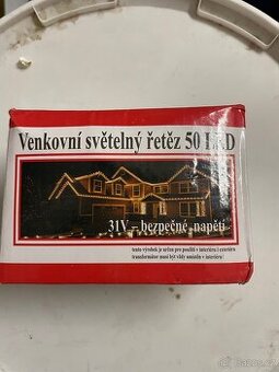 Světelný řetež 5m - 1