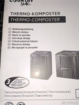 Prodám nepoužitý thermo-kompostér 300 L - 1