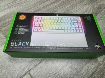 Razer BlackWidow V4 75% - White Ed.