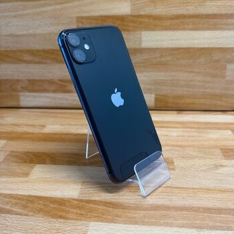 iPhone 11 64GB, černý (12 měsíců záruka)