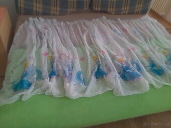 Záclona Disney dětský pokoj a 2x záclony celek