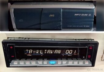 Autorádio JVC Chameleon + CD changer na 12CD