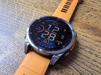 Hodinky Garmin Fenix 8 AMOLED 47 mm, safír, titanium