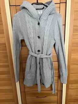 Svetr s kapucí na zapínání zn.Tommy Hilfiger, vel.M/L
