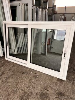 POSUVNÉ HLINÍKOVÉ OKNA 157x97 POUZE 7900,-kč-PLZEŇ