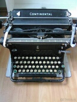 Starožitný psací stroj CONTINENTAL