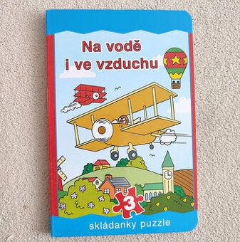 Leporelo - Na vodě i ve vzduchu (s puzzlemi)