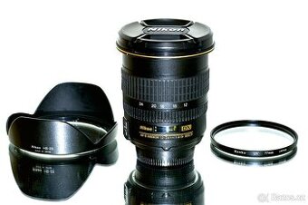 Nikon AF-S 12-24mm 1:4G + UV filtr 77mm TOP STAV