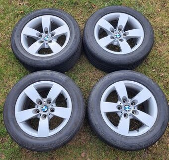 Originál disky BMW (+ letní pneu 225/55 R16) 5x120