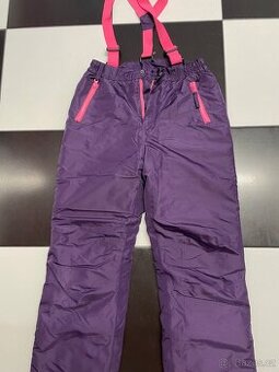 Dívčí lyžařské kalhoty
