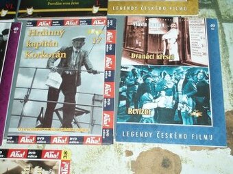 12 x originál DVD s Vlastou Burianem - viz foto-DVD Ducháček