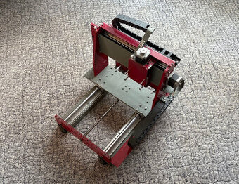 Torzo 3-osého CNC obráběcího stroje včetně motorů