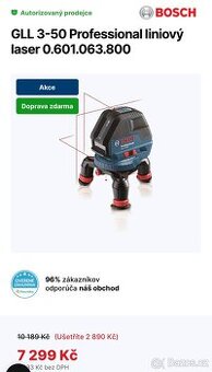 Mini stativ BOSCH GLL 3-50 stav a1