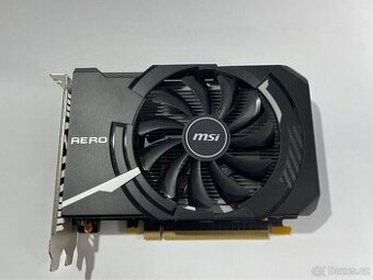 MSI GeForce GTX 1050 Ti AERO ITX 4G OC – Vyčištěná