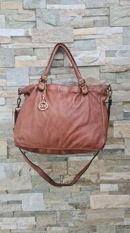 hnědá kabelka Mia Tomazzi