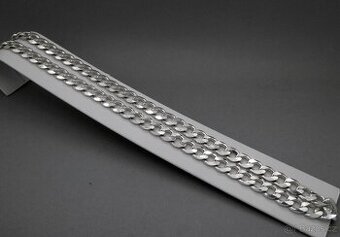 Stříbrný řetěz pancer - 1