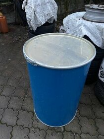 Plechový sud 200 ltr.JAKO NOVÝ