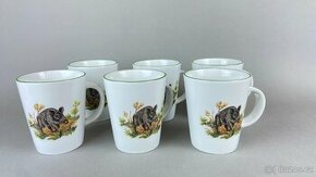 Sada myslivecké hrnky 6ks, NOVÉ Moritz Zdekauer