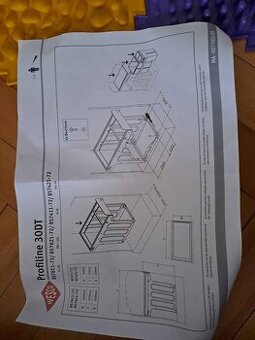 Nový Wesco Profiline 30 DT – dvoukomorový koš 30 l (nepoužit