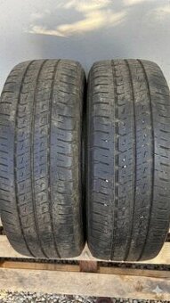 2x - letní pneu - 215/70 R15 C 109/107S - FULDA - 7.5mm