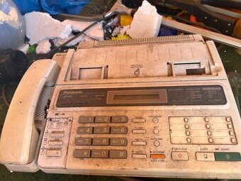 Panasonic fax telefon záznam