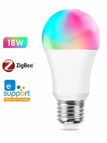 Zigbee RGB žárovky E27 - 18 W
