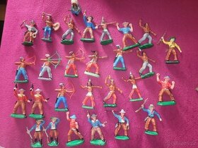 Zberatelske figurky indiani,bandité NDR