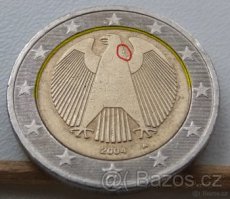 2 Euro 2004 A Nemecko ,pšeničnoražba - sumu ponuknite