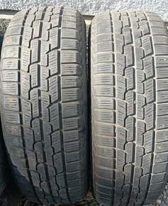 185/60 R14 82T Firestone, DVĚ zimní pneumatiky, hloubka dezé