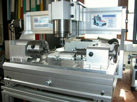 CNC frézka 3D nebo 4D na neželezné kovy 600x800mm