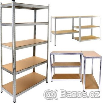 Prodám regály 180x90x40 a 200x100x50cm - NEJNIŽŠÍ CENA V ČR
