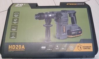 Kladivo vrtací aku Procraft Industrial HD20A, 3,8J, 4,0Ah