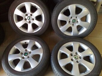 alu kola 5x112 r16 original škoda octavia 205/55/16
