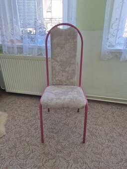 Jídelní židle - kovové (4x)