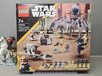 NOVÉ LEGO STAR WARS 75372 Clone Trooper & Battle Droid