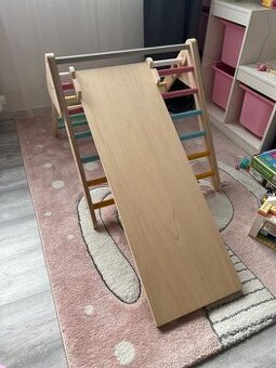 Dřevěný Piklerové trojúhelník s oboustranným prknem - 1