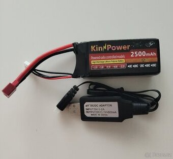 Baterie Li-pol 11,1V,2500mAh - 1