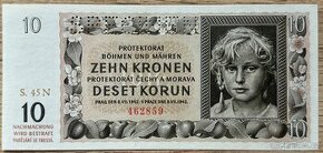 10 K 1942 specimen UNC - 1