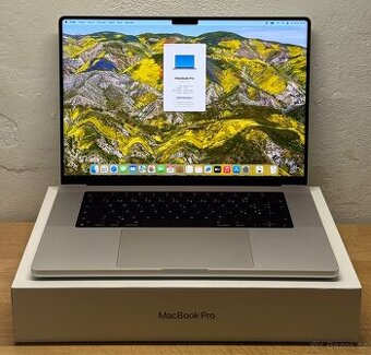 NOVÝ MacBook Pro 16” 2021/32GB RAM/M1 PRO/512GB SSD/Záruka