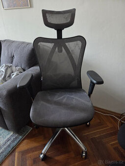 Kancelářská židle SIHOO, ergonomická, nastavitelná bederní o