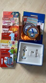 Albi Kouzelné čtení - set tužka, 6 knih a hra do auta