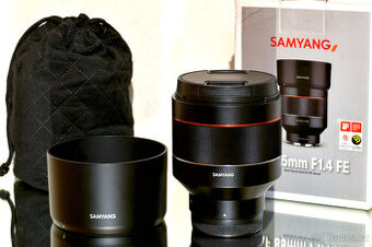 Sony E Samyang AF 50mm F/1.4 FE + UV Kenko TOP STAV