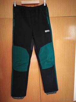 Softshellové kalhoty s fleesem vel. 164