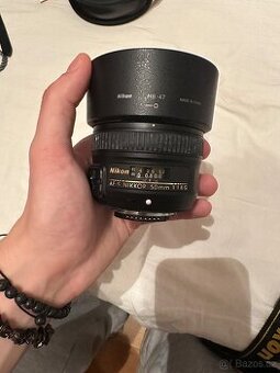 Objektiv Nikon AF-S NIKKOR 50mm f/1.8G lens
