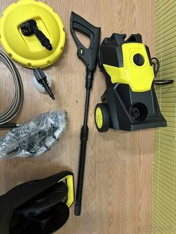 Vysokotlaká myčka – kompletní set. Nová, nepoužitá.