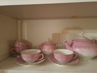 Čajová spuprava porcelán